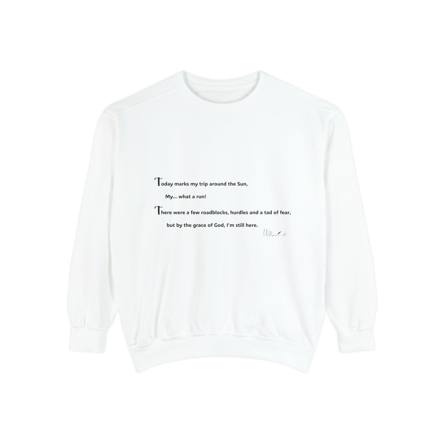 Unisex Garment-Dyed Sweatshirt