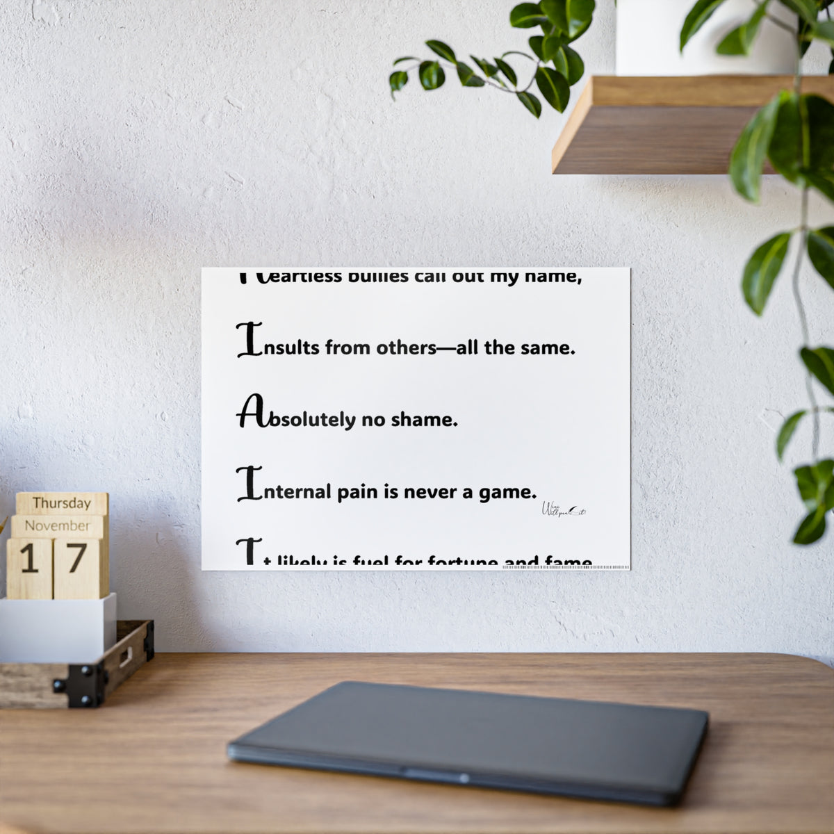 Gloss Posters