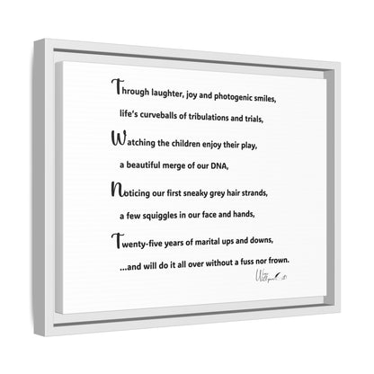 Matte Canvas, Framed (Multi-color)