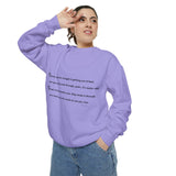 Unisex Garment-Dyed Sweatshirt