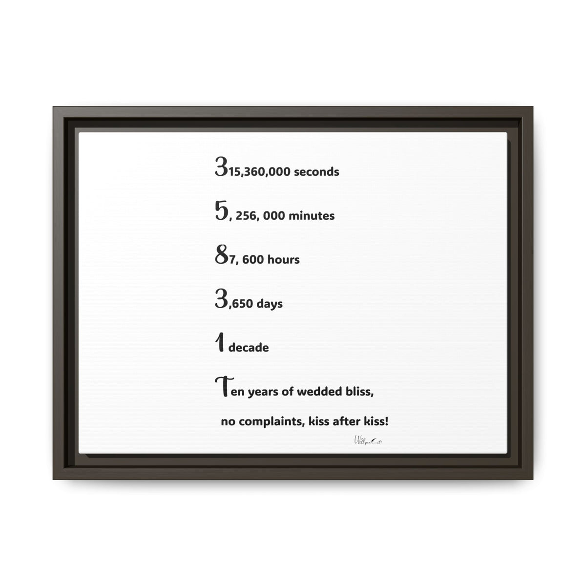 Matte Canvas, Framed (Multi-color)
