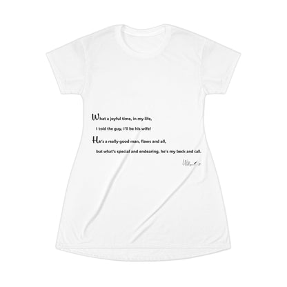 T-Shirt Dress (AOP)