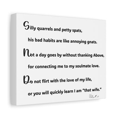 Matte Canvas, Stretched, 1.25"