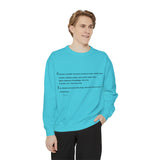 Unisex Garment-Dyed Sweatshirt