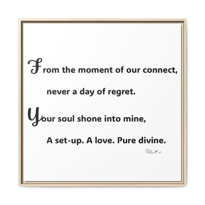Matte Canvas, Framed (Multi-color)