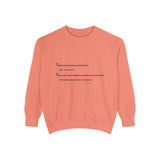 Unisex Garment-Dyed Sweatshirt