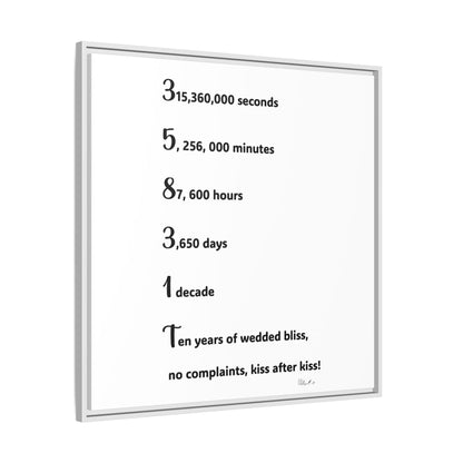 Matte Canvas, Framed (Multi-color)