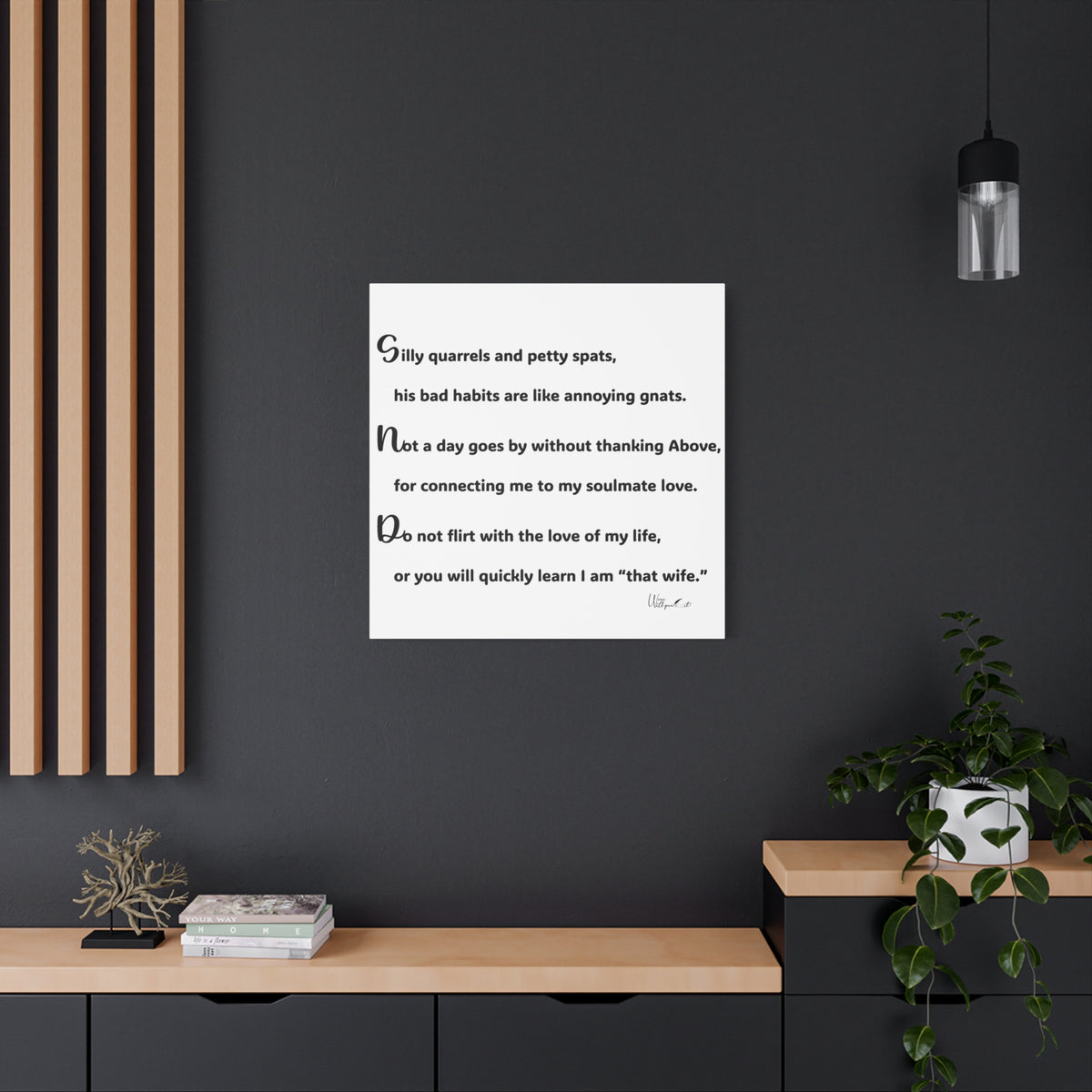 Matte Canvas, Stretched, 1.25"