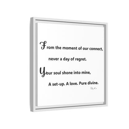 Matte Canvas, Framed (Multi-color)