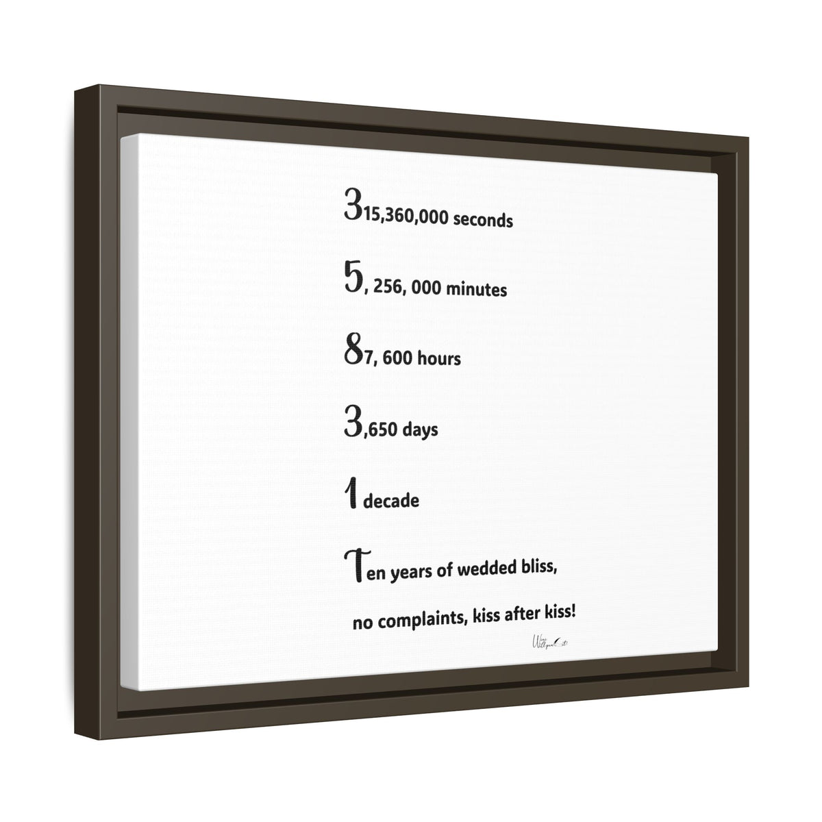 Matte Canvas, Framed (Multi-color)
