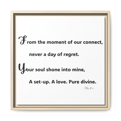 Matte Canvas, Framed (Multi-color)
