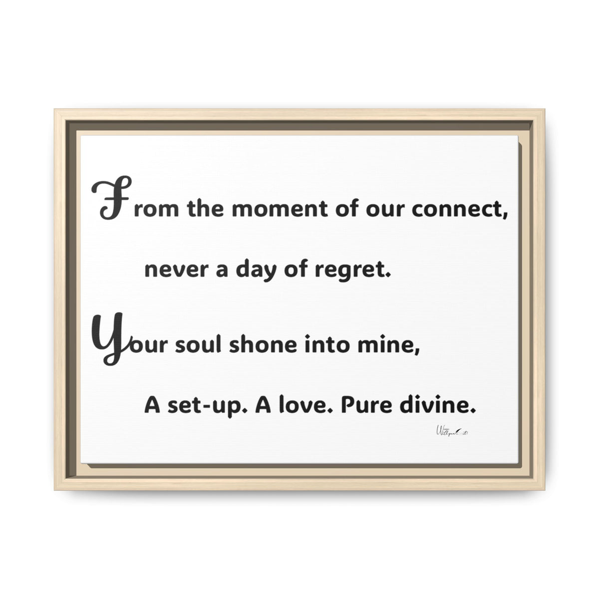 Matte Canvas, Framed (Multi-color)