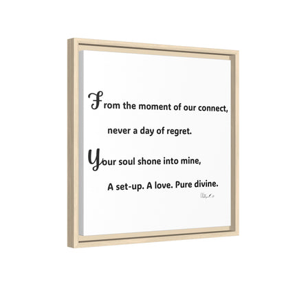 Matte Canvas, Framed (Multi-color)