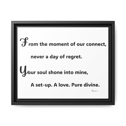 Matte Canvas, Framed (Multi-color)