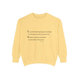 Unisex Garment-Dyed Sweatshirt