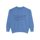 Unisex Garment-Dyed Sweatshirt