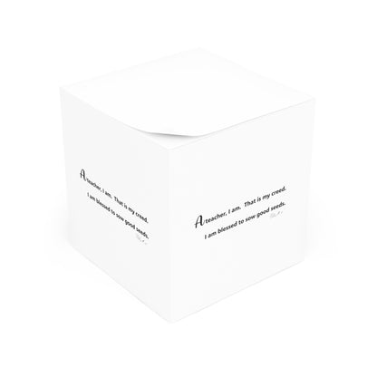 Note Cube