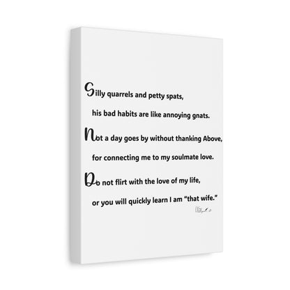 Matte Canvas, Stretched, 1.25"