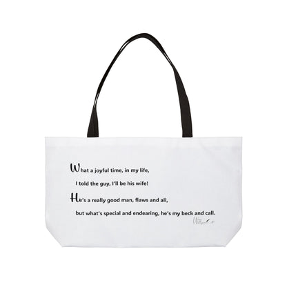 Weekender Tote Bag