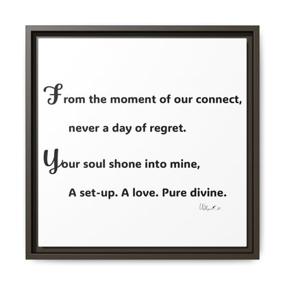 Matte Canvas, Framed (Multi-color)