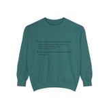 Unisex Garment-Dyed Sweatshirt