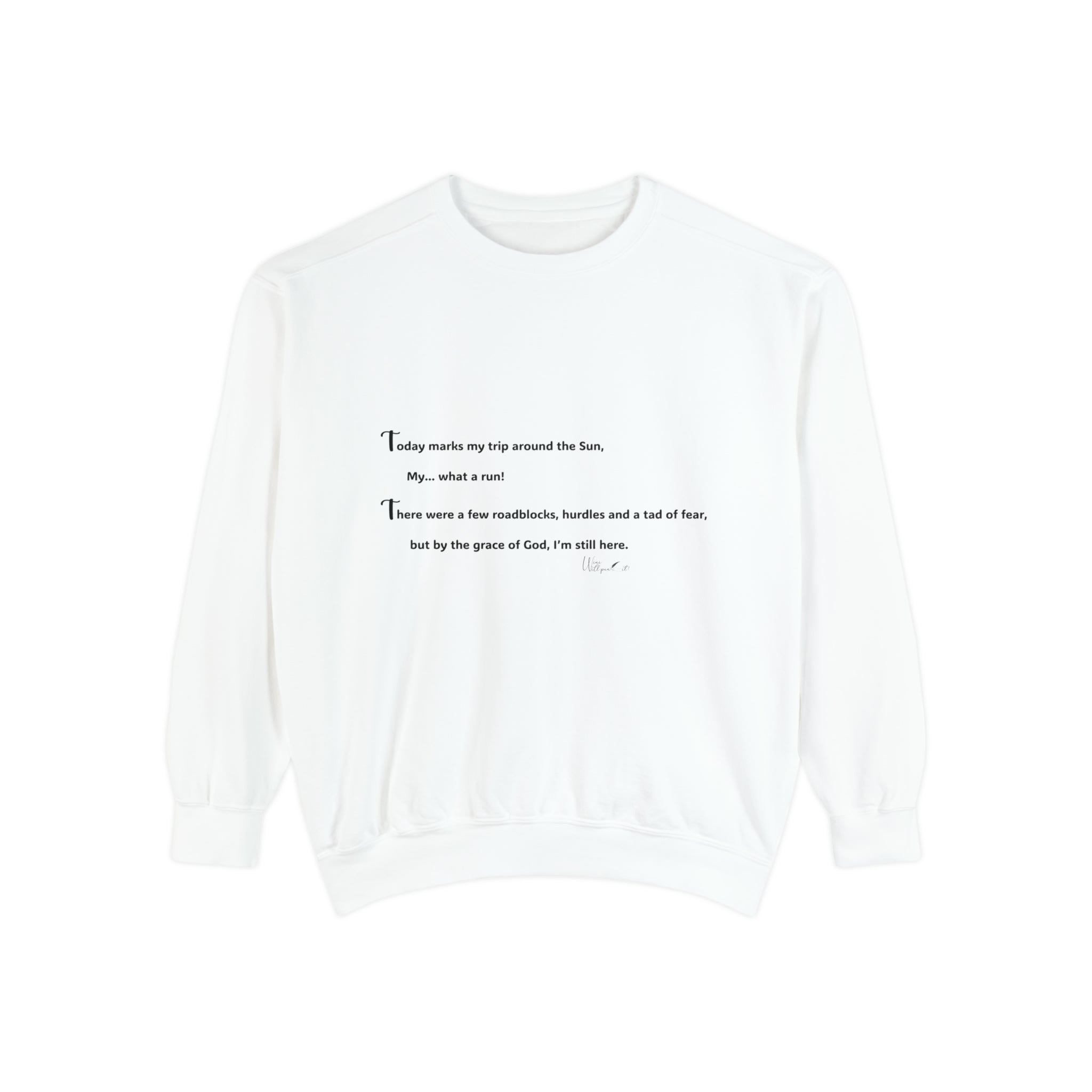 Unisex Garment-Dyed Sweatshirt