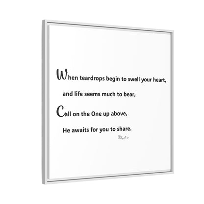 Matte Canvas, Framed (Multi-color)