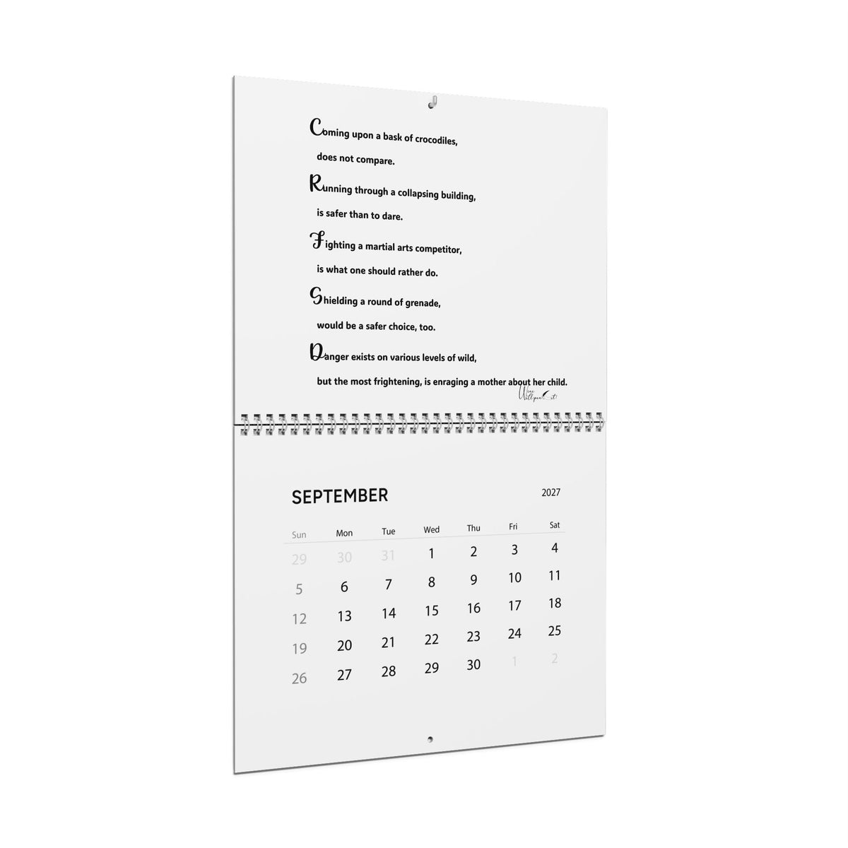 Wall Calendars (2027)