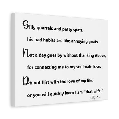 Matte Canvas, Stretched, 1.25"