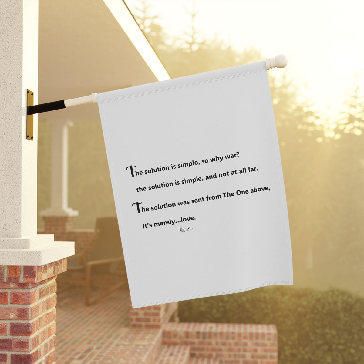 Garden &amp; House Banner