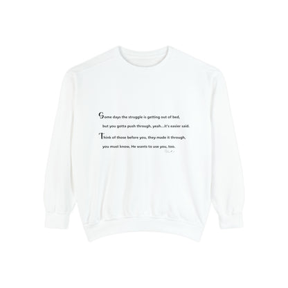 Unisex Garment-Dyed Sweatshirt