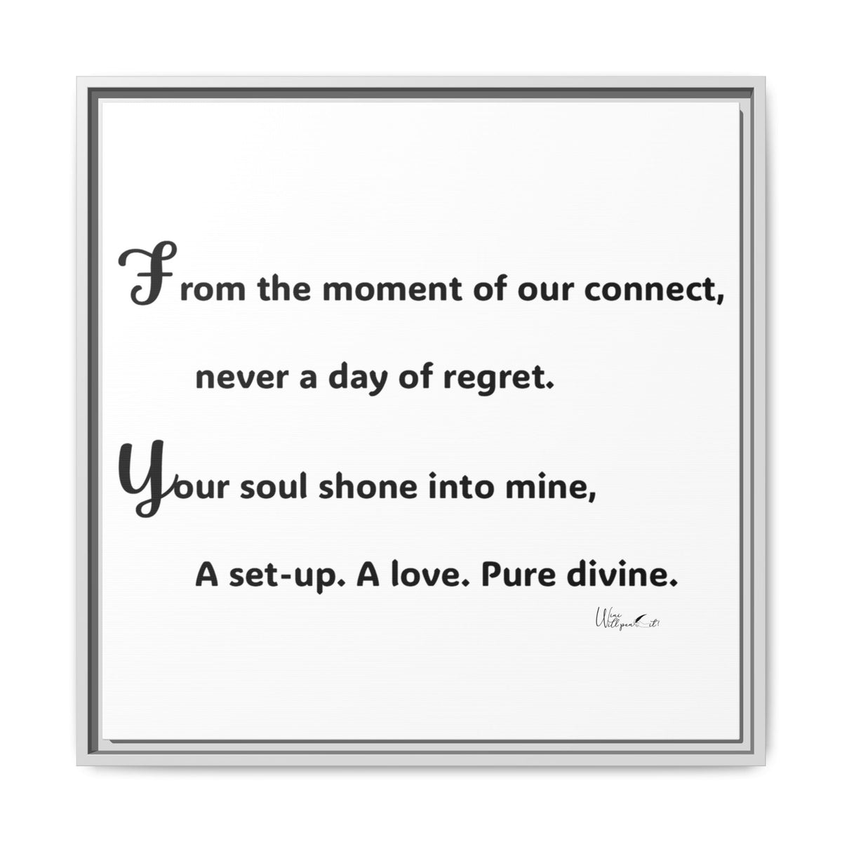 Matte Canvas, Framed (Multi-color)