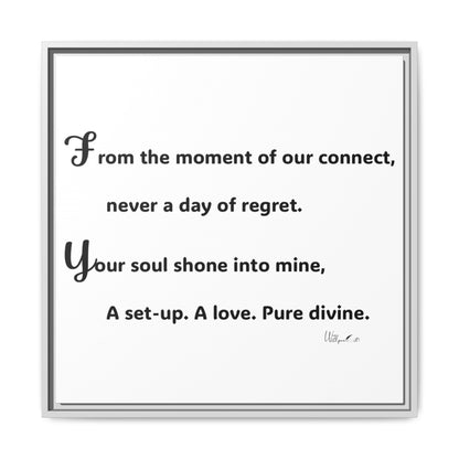 Matte Canvas, Framed (Multi-color)