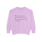 Unisex Garment-Dyed Sweatshirt