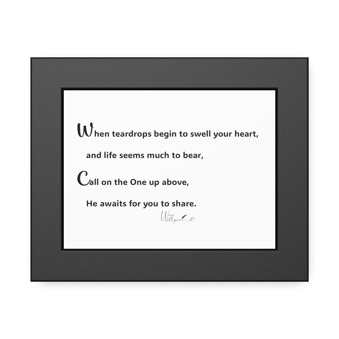 Framed Paper Posters