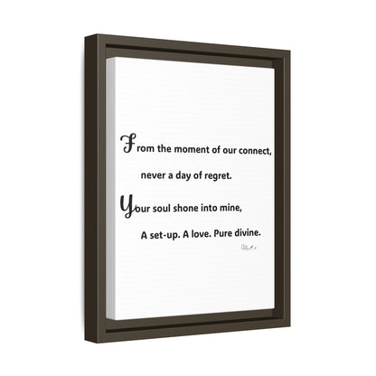Matte Canvas, Framed (Multi-color)