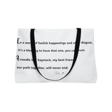 Weekender Tote Bag