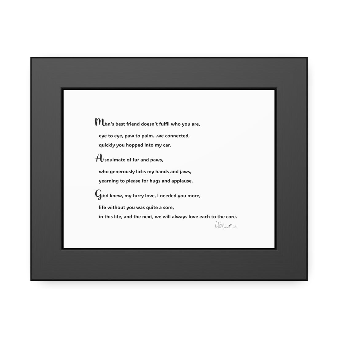 Framed Paper Posters