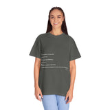 Unisex Garment-Dyed T-shirt