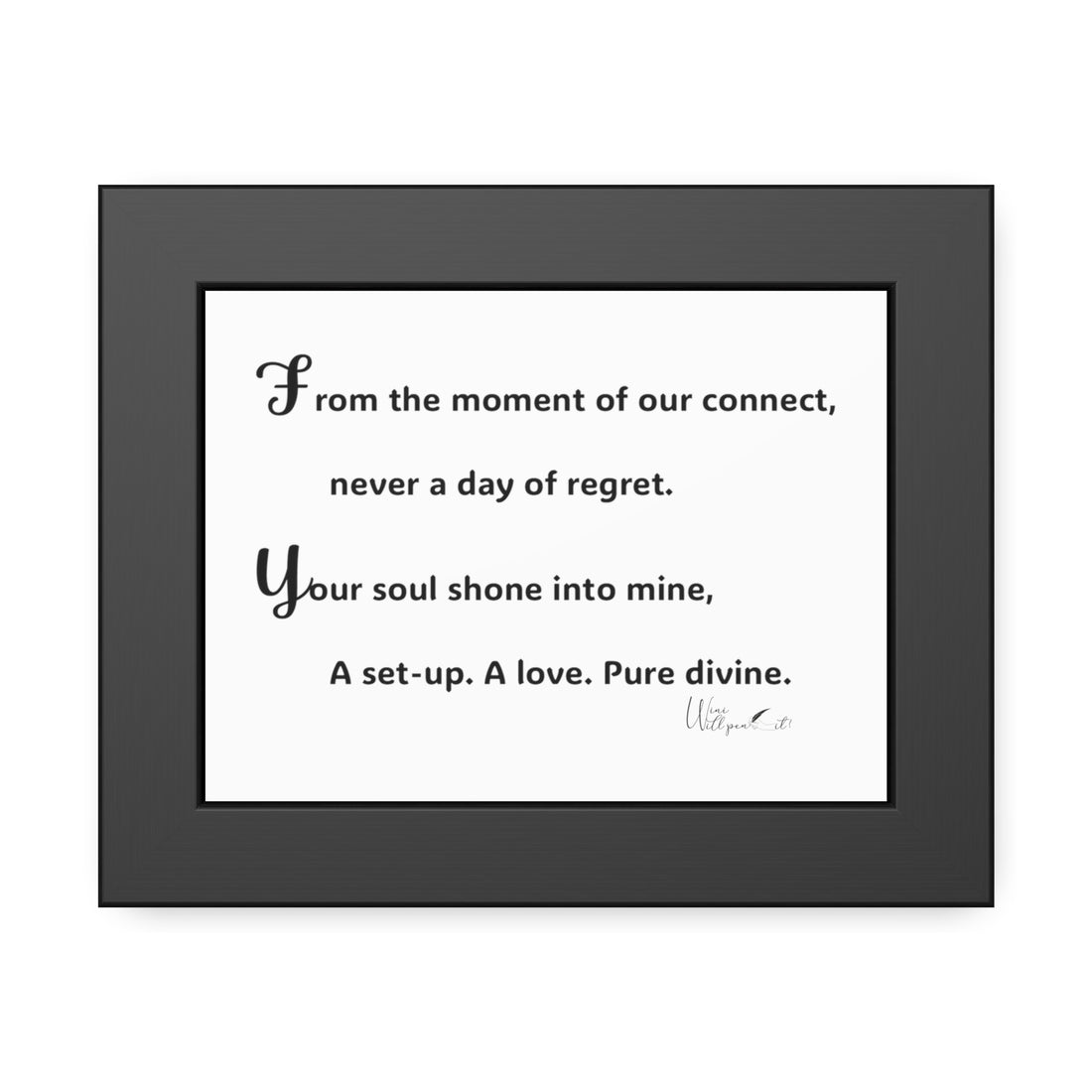 Framed Paper Posters