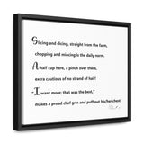 Gallery Canvas Wraps, Horizontal Frame