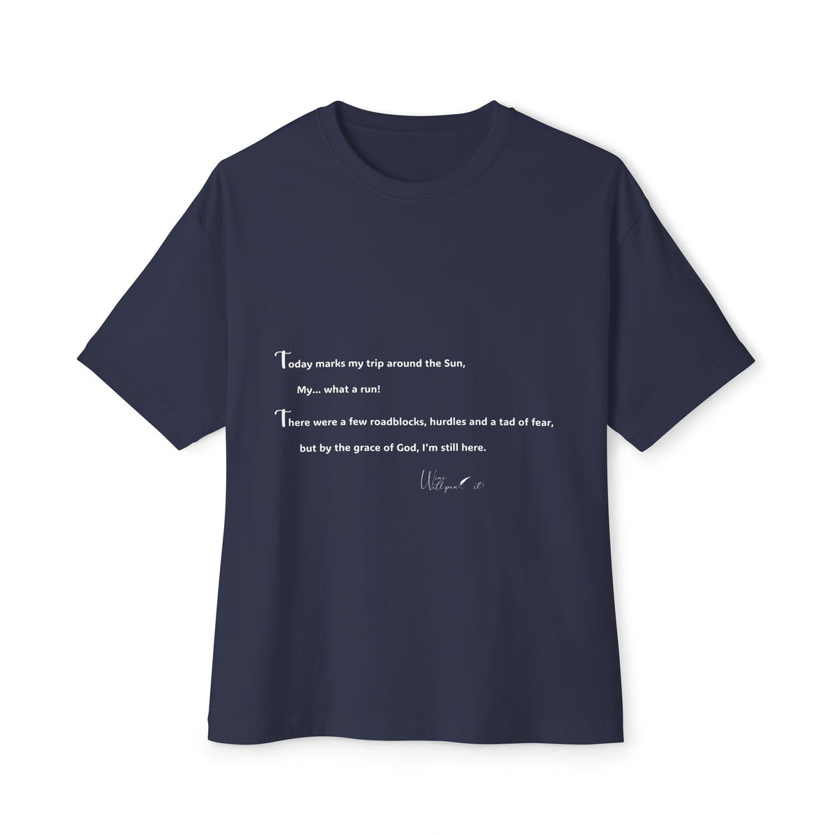 Unisex Oversized Boxy Tee