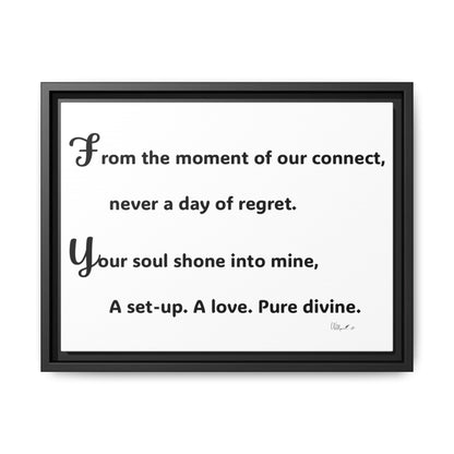 Matte Canvas, Framed (Multi-color)
