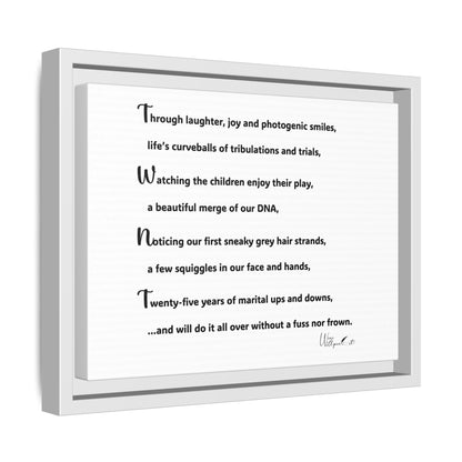 Matte Canvas, Framed (Multi-color)