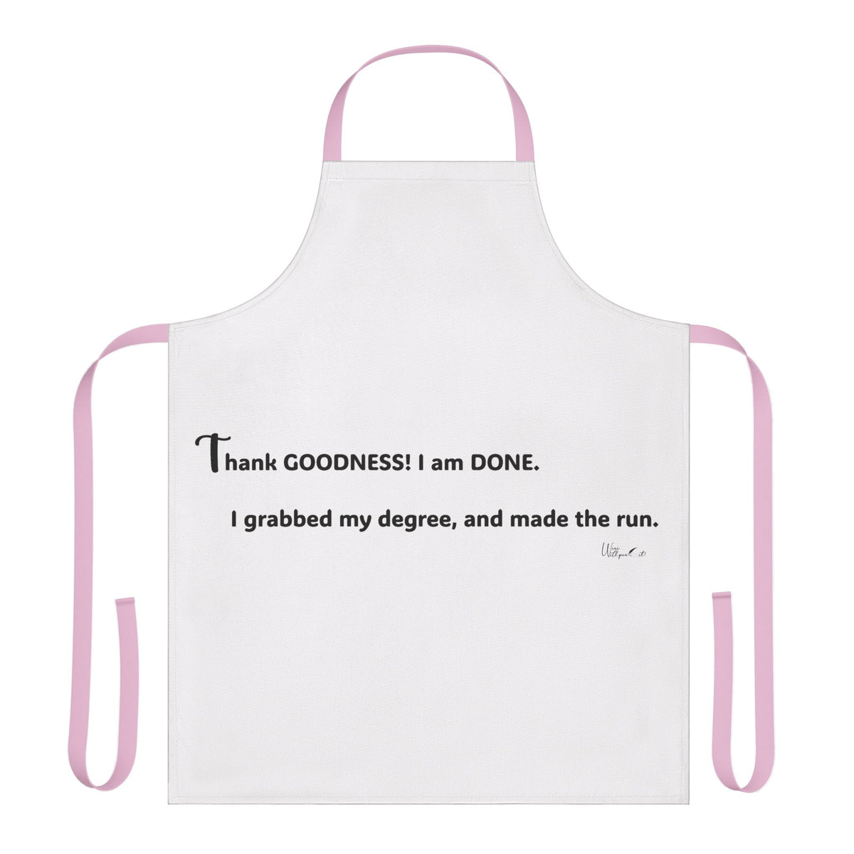 Apron, 5-Color Straps (AOP)