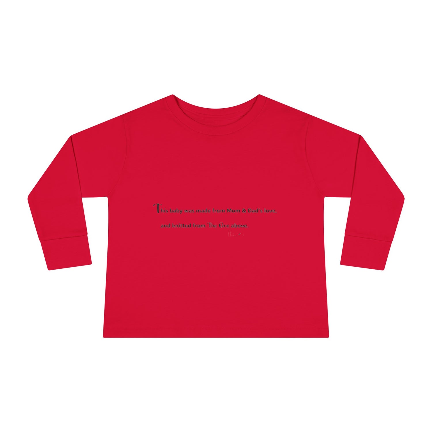 Toddler Long Sleeve Tee