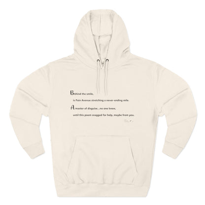 Three-Panel Fleece Hoodie
