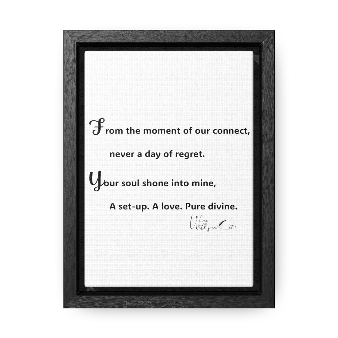 Gallery Canvas Wraps, Vertical Frame