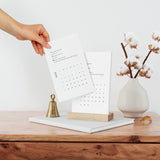 Vertical Desk Calendar (2024)