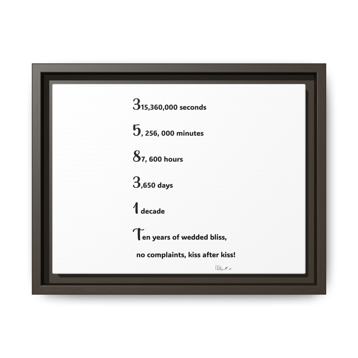 Matte Canvas, Framed (Multi-color)